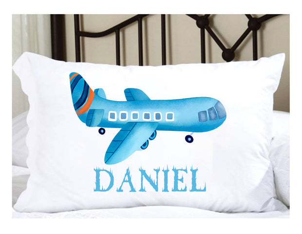 Custom Name Air Plane Children's Pillowcase III